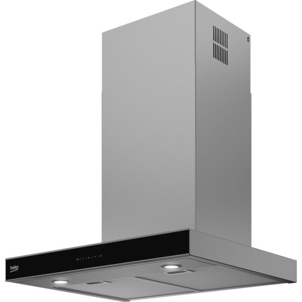 Beko Hood Square S/Steel + Black - Image 2