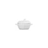 Le Creuset Pumpkin Cocotte White 350 ml - Image 2