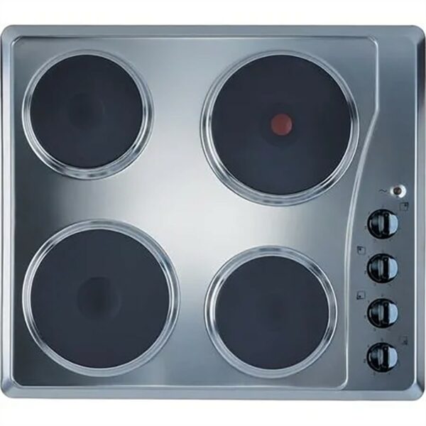 Indesit Hob 4 Hotplates Stainless Steel