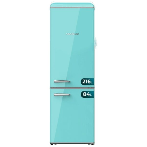 Cecotec Retro Fridge Combi Green 300 L