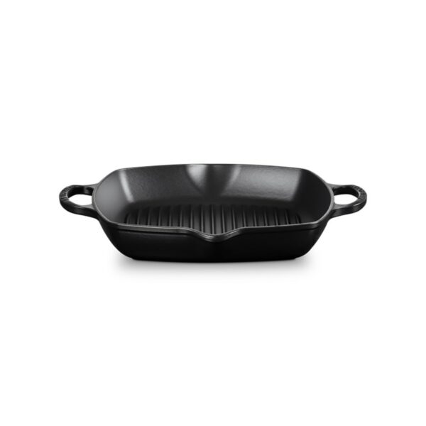 Le Creuset Square Grill Matte Black 30cm