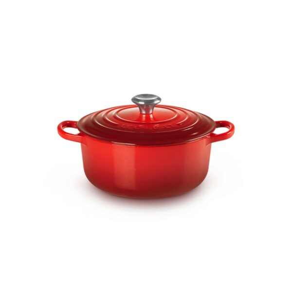 Le Creuset Round Casserole Cerise 22 cm