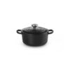 Le Creuset Round Cass. Satin Black 24 cm