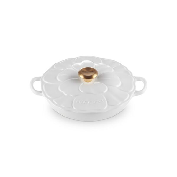 Le Creuset Round Casserole White 26 cm