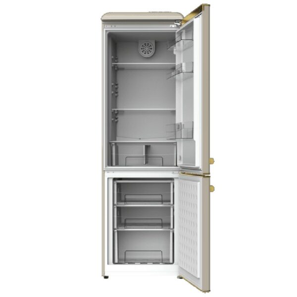 Cecotec Retro Fridge Combi Beige 300 L - Image 2