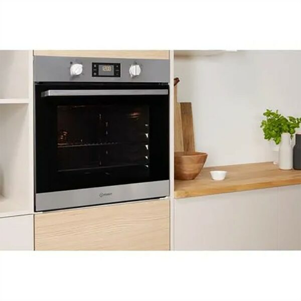 Indesit Oven Electric 8 Function S/Steel - Image 2
