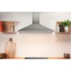 Indesit Hood Canopy Wall Mounted 90 cms - Image 2
