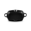 Le Creuset Square Grill Matte Black 30cm - Image 2
