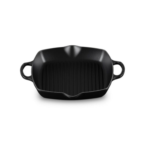 Le Creuset Square Grill Matte Black 30cm - Image 2