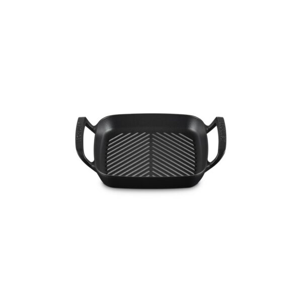 Le Creuset O/Door Sq. Grill M/Black 26cm - Image 2