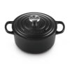 Le Creuset Round Casserole S/Black 18 cm - Image 2