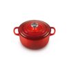 Le Creuset Round Casserole Cerise 22 cm - Image 2