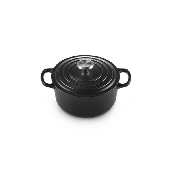 Le Creuset Round Cass. Satin Black 24 cm - Image 2