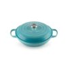 Le Creuset Shallow Casserole Teal 30 cm - Image 2