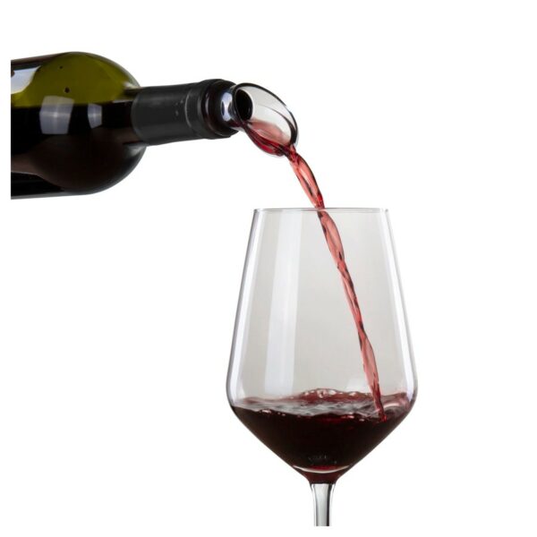 Vacuvin Wine Server Crystal Black 2 Pcs. Black Blister - Image 2