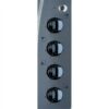 Indesit Hob 4 Hotplates Stainless Steel - Image 4