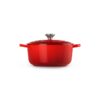 Le Creuset Round Casserole Cerise 22 cm - Image 3
