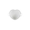 Le Creuset Heart Cass. White+Gold Knob - Image 3