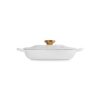Le Creuset Round Casserole White 26 cm - Image 3