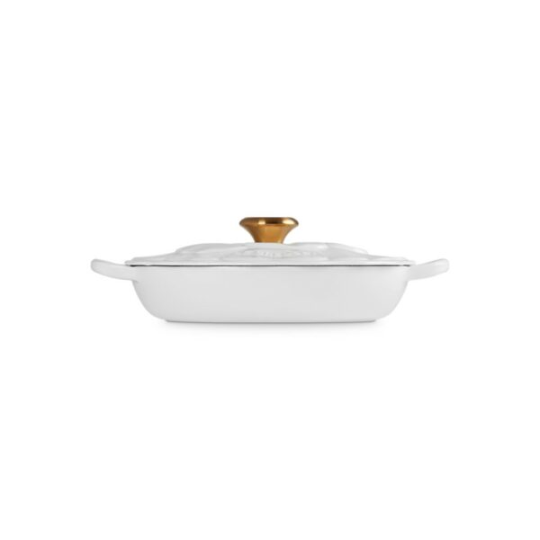 Le Creuset Round Casserole White 26 cm - Image 3