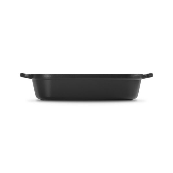 Le Creuset Rect. Dish Satin Black 37 cm - Image 4