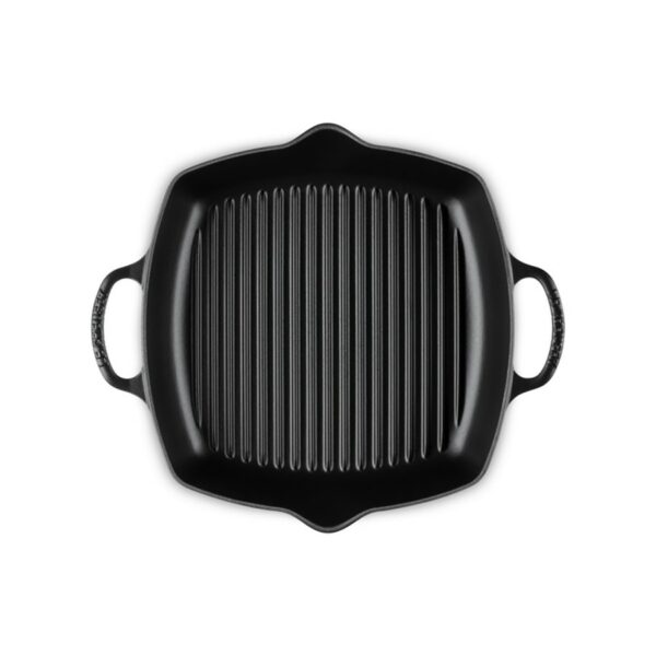 Le Creuset Square Grill Matte Black 30cm - Image 4