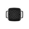 Le Creuset O/Door Sq. Grill Basket M/Blk 30cm - Image 4