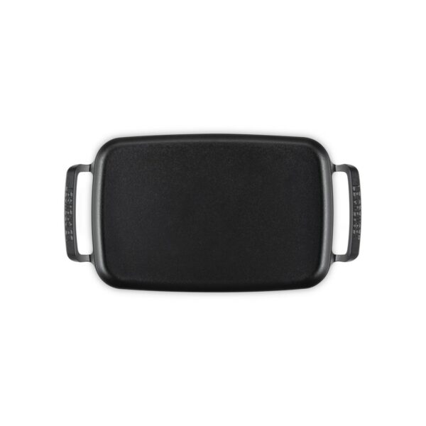 Le Creuset O/Door Rect. Griddle M/Black - Image 4