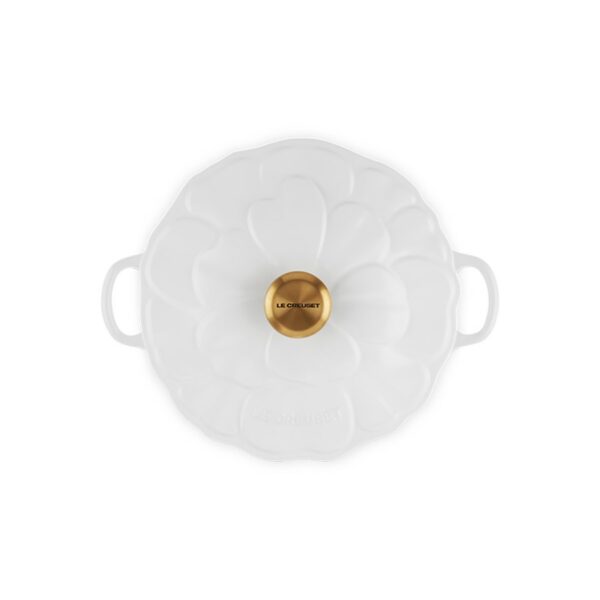 Le Creuset Round Casserole White 26 cm - Image 4