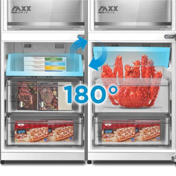 Midea Space Master Series Fridge Freezer - Image 4