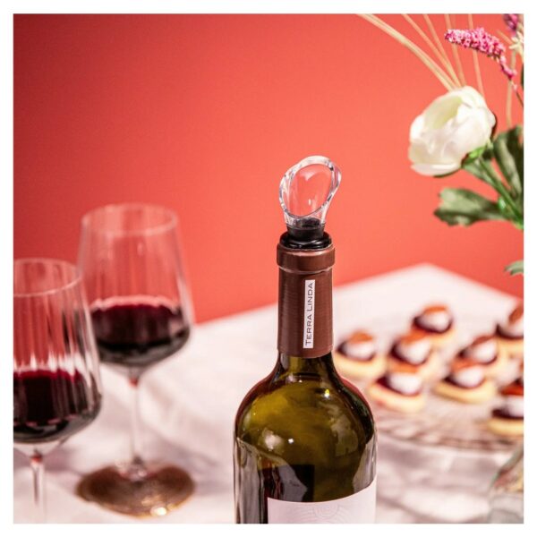Vacuvin Wine Server Crystal Black 2 Pcs. Black Blister - Image 4