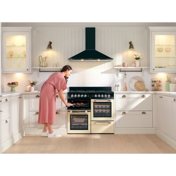 Leisure 100 cm Gas Range Cooker Cream - Image 3