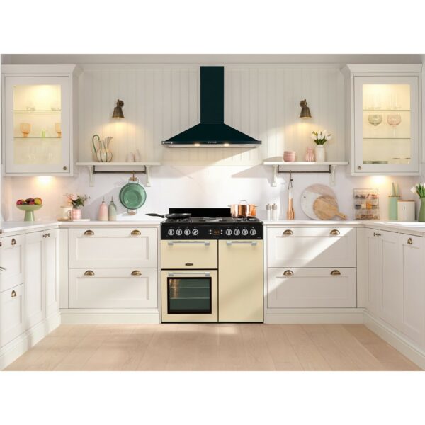 Leisure 90cm Dual Fuel RangeCooker Cream - Image 3