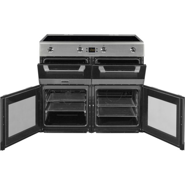 Leisure 100 cm Electric Range Cooker S/S - Image 3