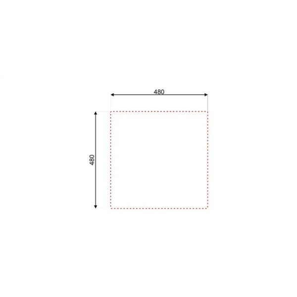Asil 1 Bowl Sink 50 x 50.0cms Inset - Image 3
