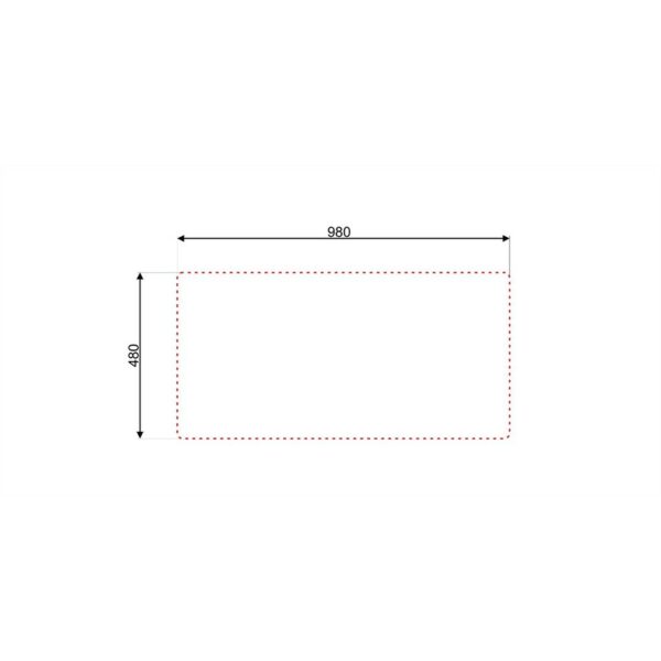 Asil 1.5 Bowls Sink 100 x 50.0cms LEFT Lines LINEN - Image 3