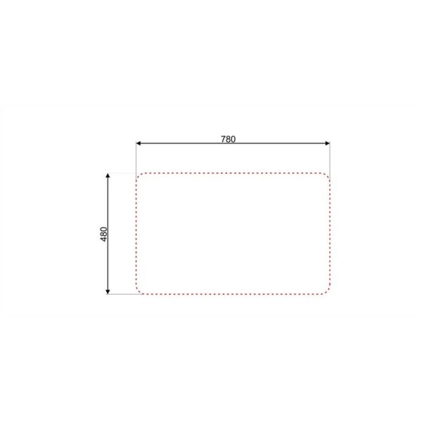 Asil 1 Bowl Sink 80 x 50 cm Inset Bowl SATIN - Image 3