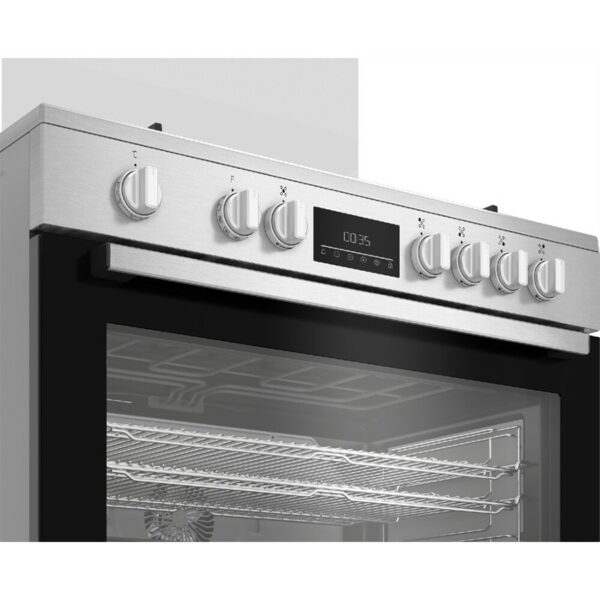 Beko Cooker Dual Fuel 5 Burners 90 cm - Image 3