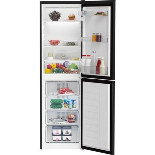 Beko Fridge Freezer No Frost Black - Image 3