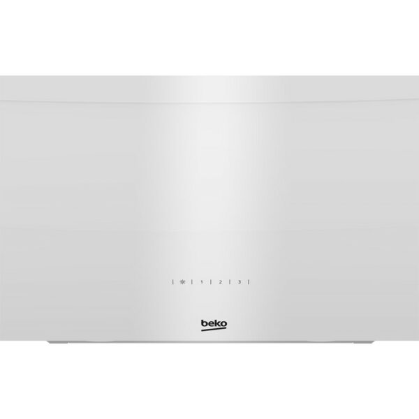 Beko Hood Slanting Crystal White - Image 3