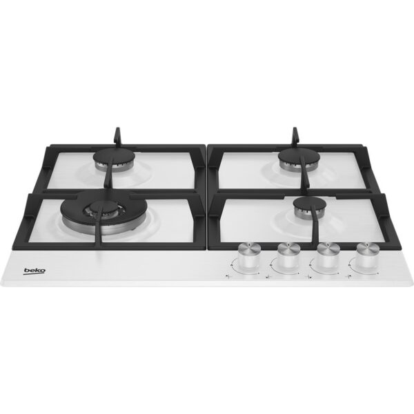 Beko Hob Gas 4 Burners White - Image 3