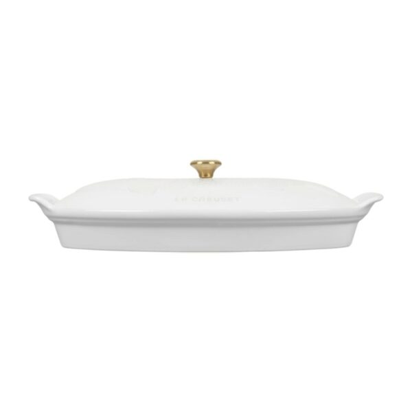 Le Creuset Heritage Fish Baker Wht 34cm - Image 3