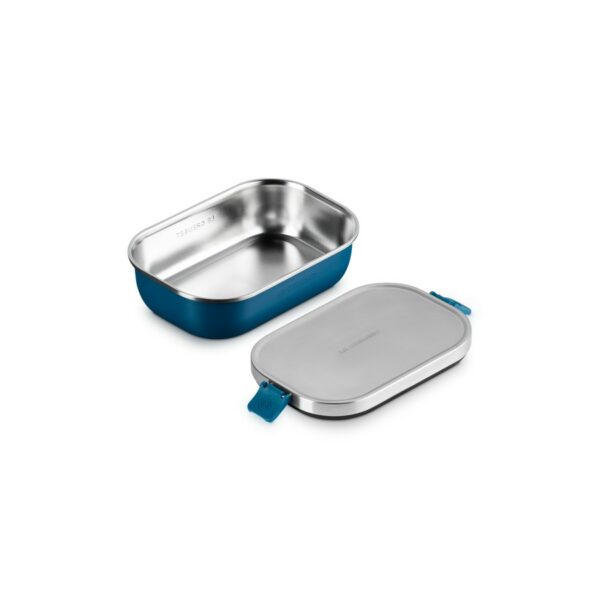 Le Creuset Lunch Box Deep Teal 900 ml - Image 3