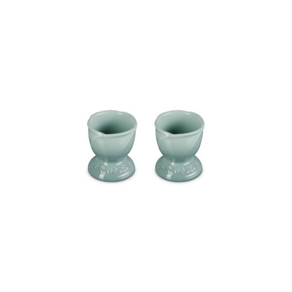 Le Creuset 2 Tulip Egg Cups Sea Salt - Image 3