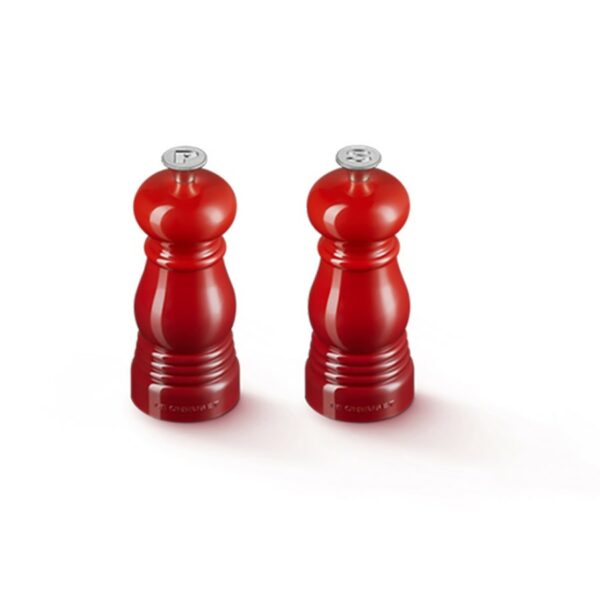 Le Creuset Pepper+Salt Mill Cerise 11 cm - Image 3