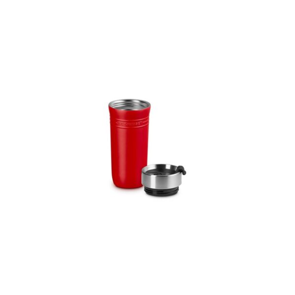 Le Creuset Travel Mug Cerise 350 ml - Image 4