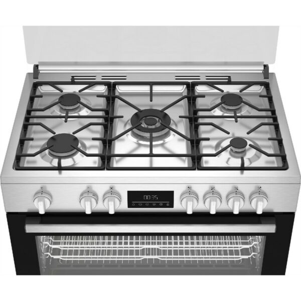 Beko Cooker Dual Fuel 5 Burners 90 cm - Image 4