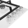 Beko Hob Gas 4 Burners White - Image 4