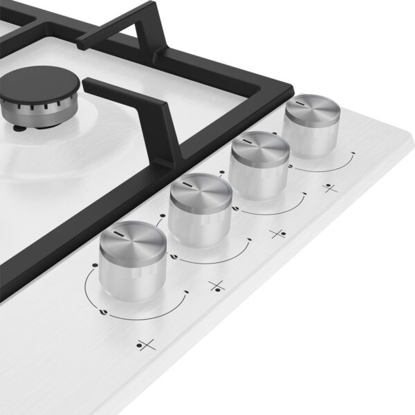 Beko Hob Gas 4 Burners White - Image 4