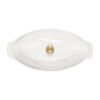 Le Creuset Heritage Fish Baker Wht 34cm - Image 4